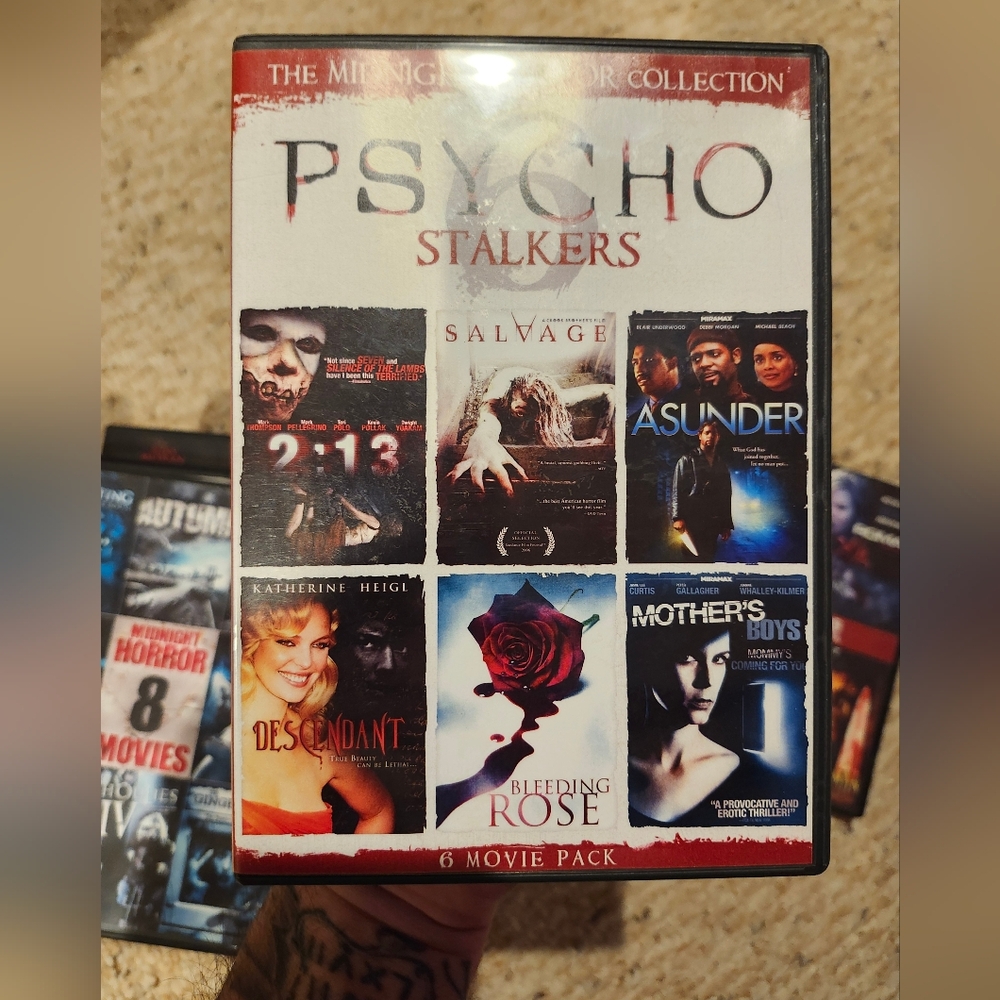 Psycho Stalkers 6-Movie Pack DVD